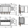 WAGO 2091-1410/205-000 Obudowa męska na PCB 100 szt.