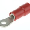 Zacisk oczkowy rozmiar przewodu 1.5mm² Ø , M2 izolowany średnica wew 2.2mm Czerwony RS PRO