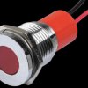 Q16F3CXXR220E Indicator LED, 220 V AC, 16 mm, wired, red/BrC