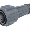 Złącze okrągłe wtyk żeńskie PIN: 10 10A 250V EXPlora IP68 EXP-0911/10/S