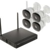 Zestaw do monitoringu 4-kanałowy HDD 1TB 2Mpx 2.8mm KIT/NVR1104HS-W-S2/4-F22 Wi-Fi