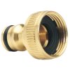 Draper 36198 Brass Garden Hose Tap Connector (3/4")