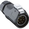 Złącze okrągłe 3-pinowe Kabel Wtyk Lumberg Męski IP67 02