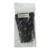 Opaski; kablowe; HA209B; 140mm; 3,6mm; czarny; 100szt.; Fasteman