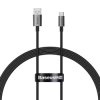 Kabel USB/USB-C 1m BASEUS 100W Superior Series, Czarny