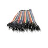 Przewody stykowe połączeniowe męsko-męskie 20cm raster 2.54mm 40 sztuk
