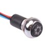 Air Conditioning illuminated Automotive Momentary 12mm Push Button Switch SPST IP67