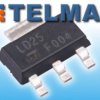 Stabilizator stały LM1117 SOT223 1A 2,5V