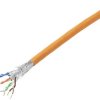 Przewód sieciowy TRU COMPONENTS TC-11008824 CAT 7a S/FTP 4 x 2 x 0.26 mm² 100 m