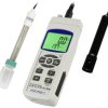 Konduktometr PCE Instruments, zasolenie, temperatura, wartość pH, cząstki rozpuszczone (TDS), przewodność, redox (ORP),