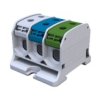Złączka Szynowa Gwintowa Al/Cu Stb 50-3X (87330) Simblock Sza/Nie/Zie 81004020