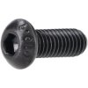 R-TECH 337381 M6 X 16 Hex Socket Button Screws Steel Black - Pack Of 100