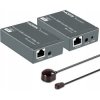 Przedłużacz HDMI LAN do 60m RJ45 Z przedłużaczem pilota, Extender