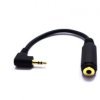 Przejściówka Wtyk Jack 2,5 Gniazdo Jack 3,5 Stero Kabel