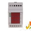 Wskaźnik napięcia 3-fazowy DMV-3 cyfrowy zakres 100-300V 3 moduły F&F FILIPOWSKI