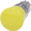 Siemens 3SU10501HB300AA0 3SU1050-1HB30-0AA0 Przycisk grzybkowy przycisk żółty odkręcenie 1 szt.