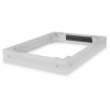 Enclosure base, steel, (L x W x H) 800 x 600 x 100 mm, 2 U, light gray, for Unique & Dynamic Basic network cabinets, DN-19 P