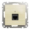 SEDNA DESIGN & ELEMENTS Gniazdo komputerowe RJ45 kat.6 UTP brzoza SDD180461 SCHNEIDER ELECTRIC
