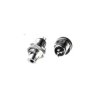 Gniazdo JACK 3.5mm st. do obud. metal.profes. przykr.