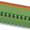 PCB terminal, 2 pole, pitch 5.08 mm, AWG 24-14, 16 A, spring-clamp connection, green, 1890743