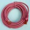 U/UTP 6e 5,0mb RÓŻOWY CCA PATCHCORD