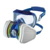 Maska oddechowa M/L Niebieski, biały Półmaska