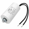 Kondensator silnikowy CBB60 5uF 450V AC z przewodami - śruba M8