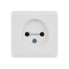 Gniazdo pojedyncze natynkowe bez uziemienia PRIMA białe WDE001000