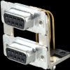 164A19919X D-SUB, dual port, socket-socket, 2x 9-pin