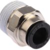 Złączka pneumatyczna R 3/8 męskie Wciskane 8 mm Legris Adapter gwintowany prosty R 3/8 męskie