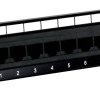 TrendNet TC-P08C5E Patch panel CAT 5e czarny