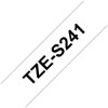 Brother TZES241 TZE-S241 label-making tape Black on white TZ