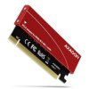 Chłodzenie HDD AXAGON PCEM2-S PCIe-3.0-x16-Adapter PCEM2-S, 1 szt.