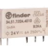 Przekaźnik 1P 6A 24V DC styk AgSnO2 34.51.7.024.4010