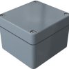 Polyester enclosure, (L x W x H) 80 x 75 x 56 mm, gray (RAL 7000), IP66, 020808060