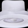 23837 LED recessed light fixture, 7 W, 510 lm, CCT, white, round