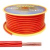 Przewód zasilający Car Audio 8 Ga, średnica 6,7 mm, czerwony, 1 mb