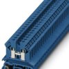 Through terminal block, screw connection, 0.2-4.0 mm², 2 pole, 24 A, 8 kV, blue, 3001048