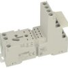 Gniazdo przekaźnika; GZM4; na szynę DIN35; śrubowy na panel; szary; bez obejmy; Relpol; RoHS; Kompatybilne z przekaźnikami: AZ16