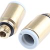 Złączka pneumatyczna M6 męskie Wciskane 6 mm SMC Adapter gwintowany prosty M6 x 1 męskie