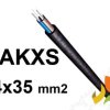 Kabel YAKXS 4x35 mm2 SE (0,6/1kV) ziemny aluminiowy (bębnowy) G-116325 TELEFONIKA