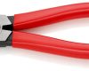 Szczypce uniwersalne z tworzywa sztucznego, powlekane fosforanowane, czarne 200 mm 03 01 200