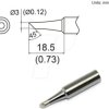 T19-C3 Soldering tip T19-C3, 3.0 mm, bevelled