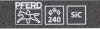 Elastyczny pilnik do szlifowania PFERD TOOLS SF-R 147-15-5 SiC 240 40110024 147 mm 10 szt.