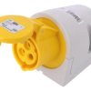 113-4 Złącze zasilające AC, gniazdo żeńskie, 16A/110VAC