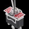 KN3(C)-103 6A 3-pos 3-pin SPDT ON-OFF-ON 12mm Toggle Switch