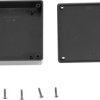 Hammond Electronics 1551XXBK Obudowa uniwersalna 80 x 80 x 15 ABS czarny 1 szt.