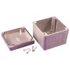 Hammond 1550Z137 Diecast Enclosure (Thick Wall, 121 x 121 x 102mm) Natural