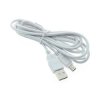 Kabel USB-A - miniUSB | BIAŁY | 1,8m