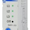Przekaźnik napięcia, asymetrii i kolejności faz 400 V 50 Hz, 0,02s RNPP-313